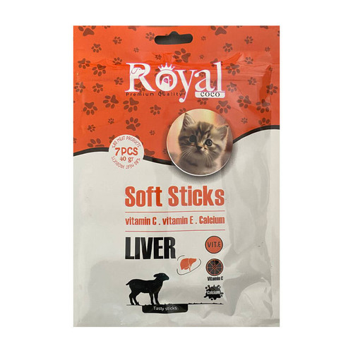 تشویق مدادی گربه با طعم جیگر رویال کوکو